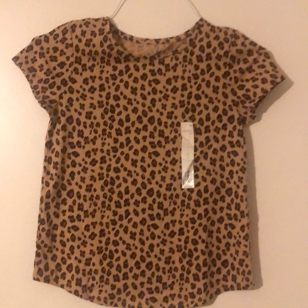 Girl’s Cheetah Print T-shirt